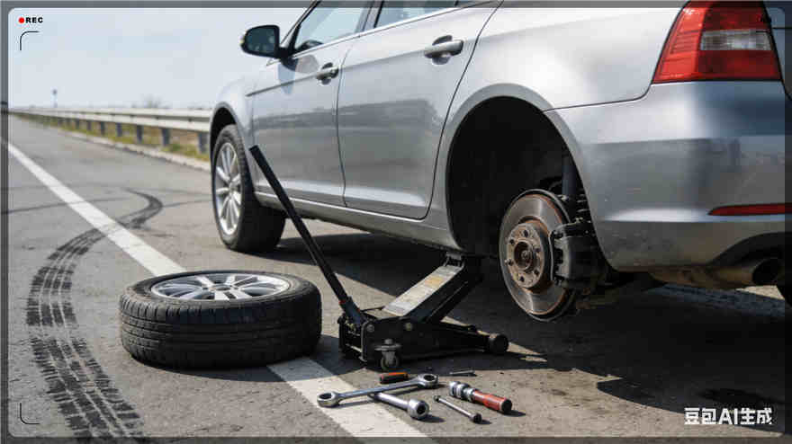 香格里拉流动补胎电话【案例】