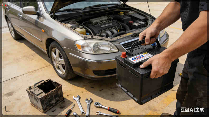 香格里拉汽车换电瓶电话【案例】